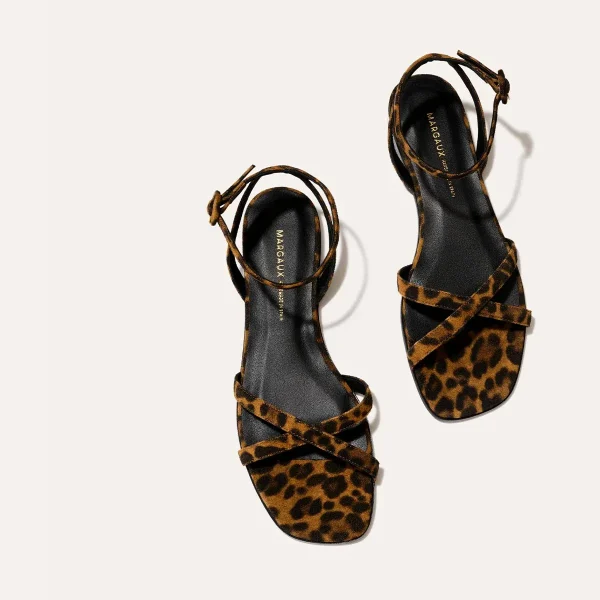 The Flat Sandal - Leopard Suede - Image 4