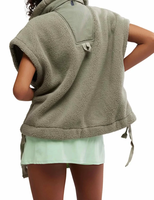 Scout It Out Fleece Vest - Sage Stone - Image 3