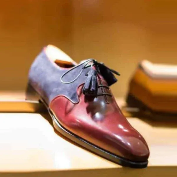 Handmade Formal Shoes Two Tone Shoes, Men Dress Shoes, Dress Shoes - Image 3