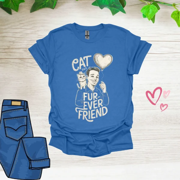 Cat Dad Shirt - Image 2