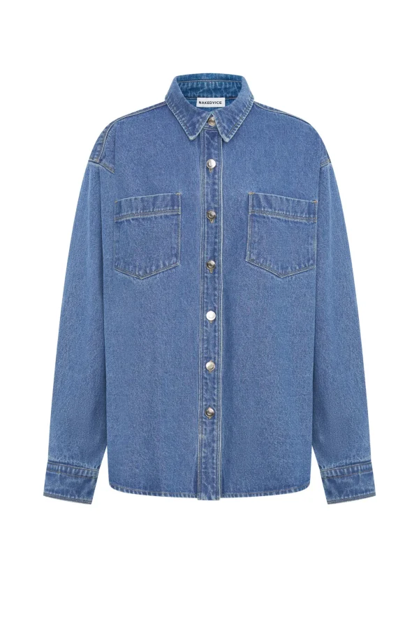 THE HENDRIX MID BLUE SHIRT - Image 7
