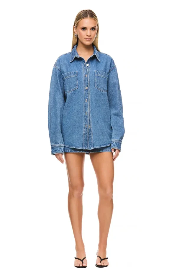 THE HENDRIX MID BLUE SHIRT - Image 2