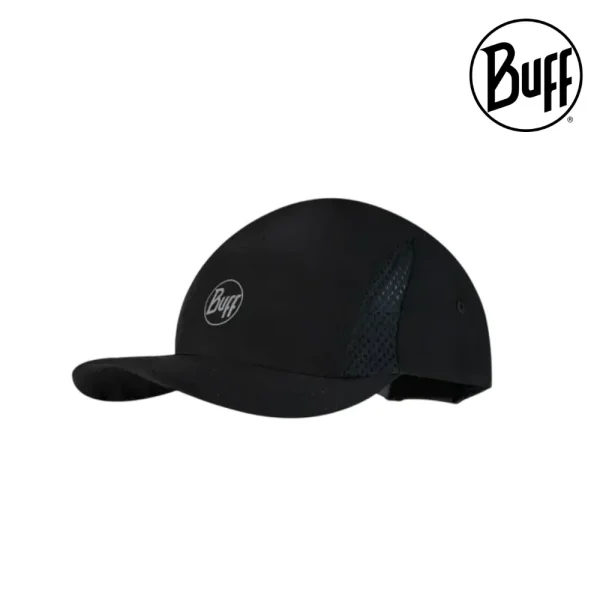 BUFF® 5 Panel Go Cap - Solid Black