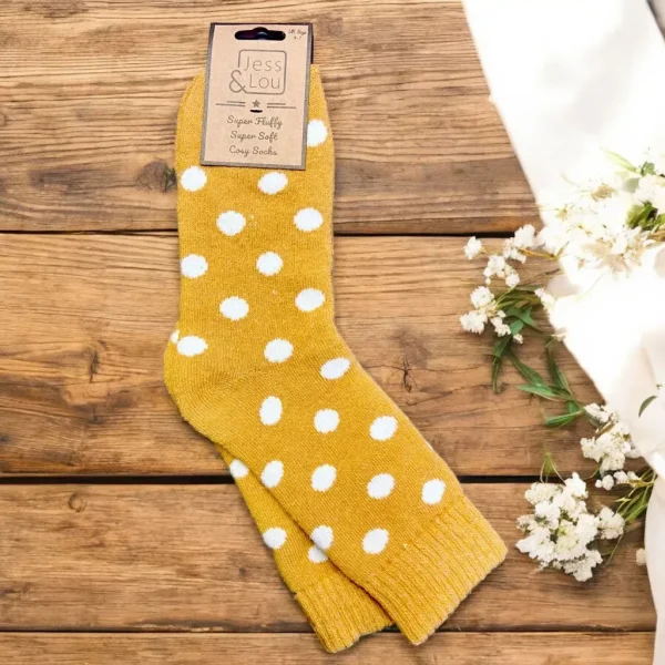 Jess & Lou - Splendid Spot Cosy Socks - Image 3
