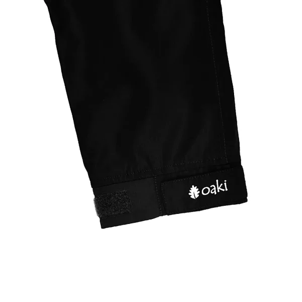Children's Fleece-lined Rain/Snow Pants, Black - Image 7