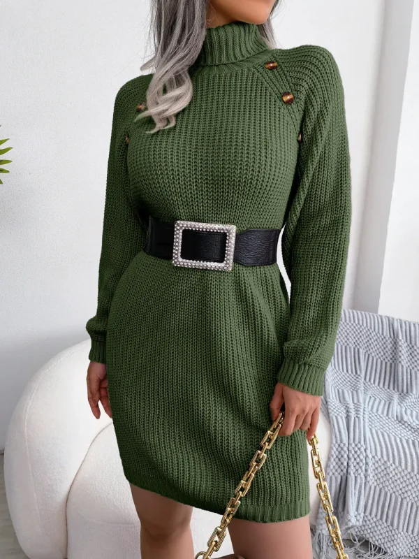 Skylar - casual jurk met kant en knopen - Image 5