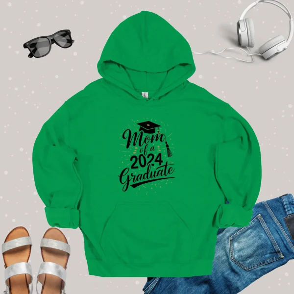 Mom of a 2024 Graduate Hoodie - Image 2