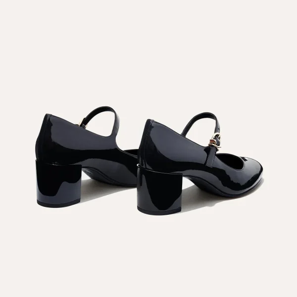 The Jane Heel - Black Patent - Image 4