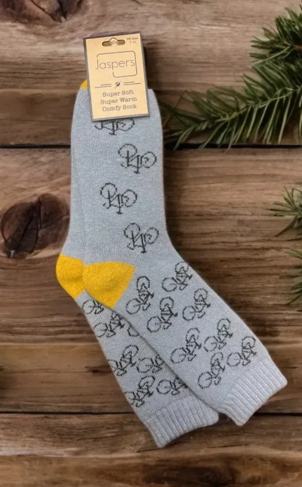 Jasper's - Brilliant Bikes Super Cosy Men’s Socks - Image 3
