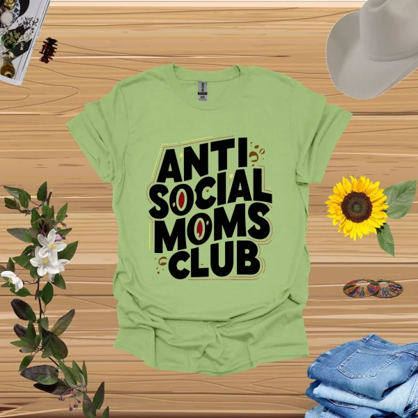 Anti Social Moms Club Shirt - Image 2