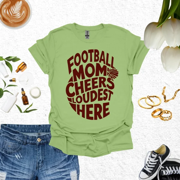 Football Mom Shirt - Own the Sidelines - Image 2