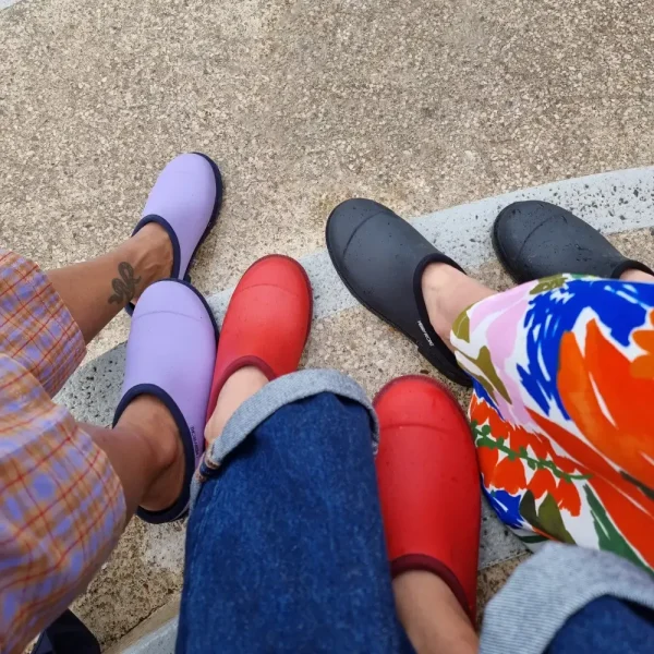 Billie Clog // Lavender & Navy - Image 8