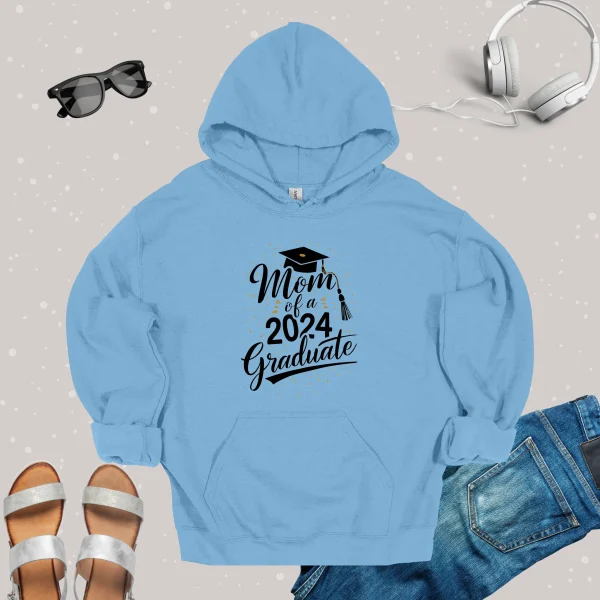 Mom of a 2024 Graduate Hoodie - Image 3