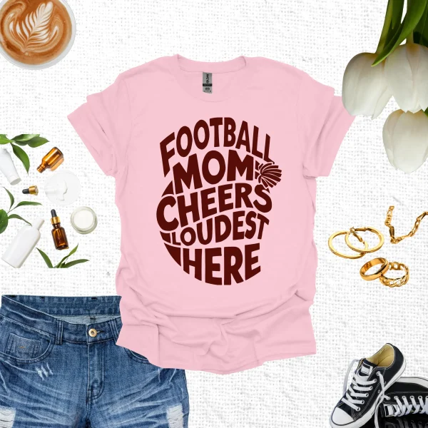 Football Mom Shirt - Own the Sidelines - Image 3