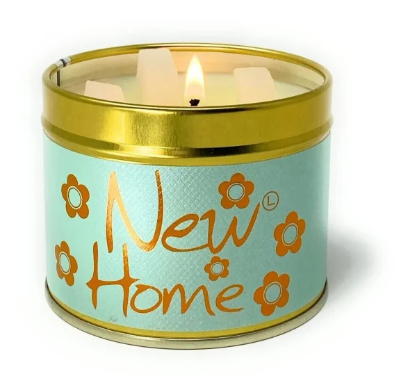 Lily Flame New Home Scented Tin Candle