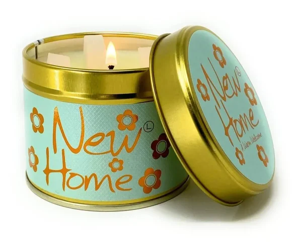 Lily Flame New Home Scented Tin Candle - Image 2