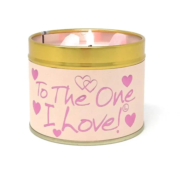 Lily Flame To The One I Love Scented Candle Tin