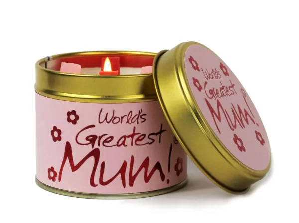 Lily Flame World's Greatest Mum! Scented Candle