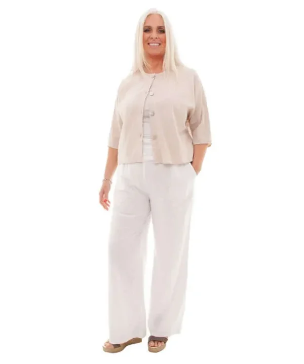 Avril Crop Shell Button Jacket - Image 5