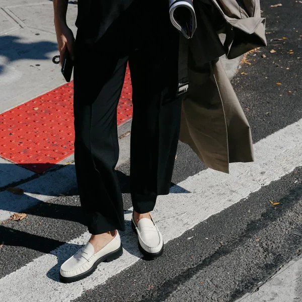 The Louisa Loafer - Cream Calf - Image 2
