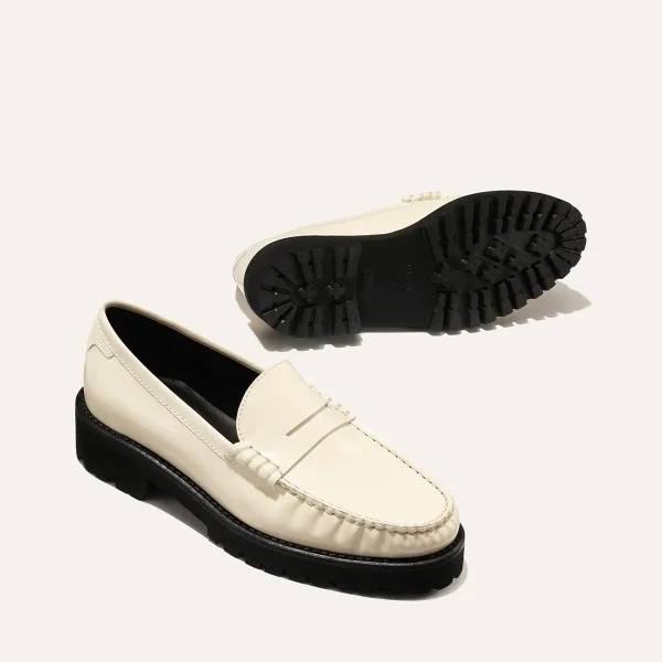 The Louisa Loafer - Cream Calf - Image 5