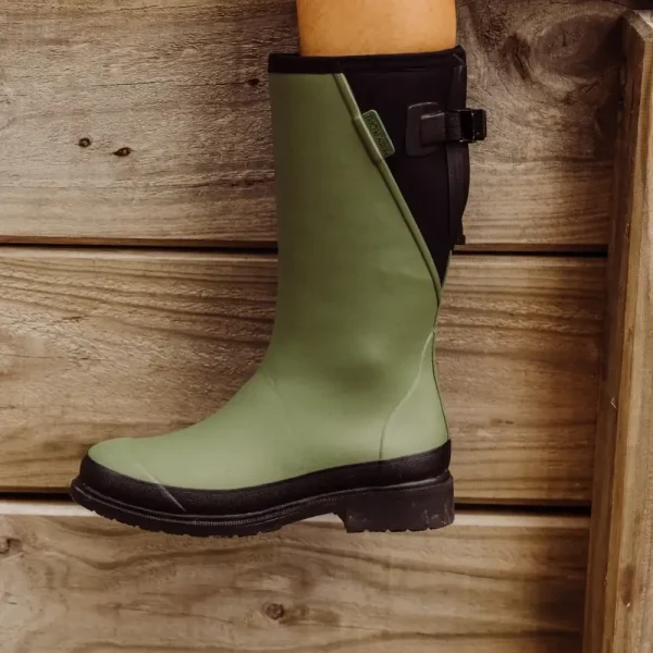 Darcy Mid Calf Gumboot  // Moss Green - Image 6