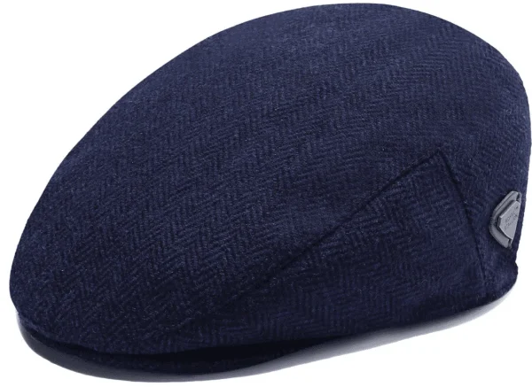 Herringbone Gentlemens Style Flat Cap - Image 2