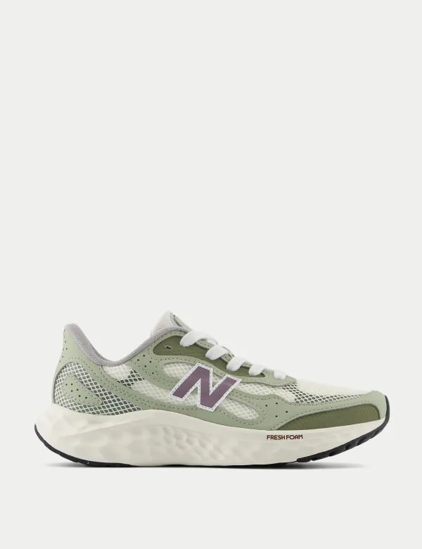 Fresh Foam Arishi v4 Tiralux Shoes - Sea Salt/Olivine/Dark Olivine