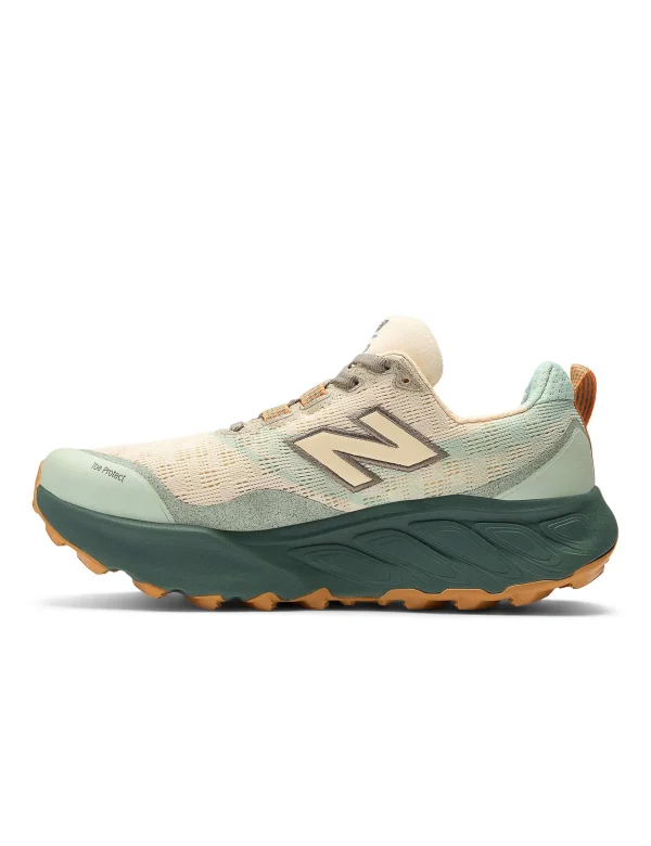 Fresh Foam X Hierro v9 Shoes - Calcium/Dark Juniper - Image 5