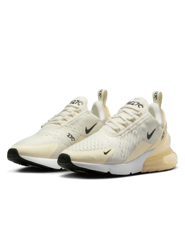 Air Max 270 Shoes - Sail/Black/Coconut Milk/Pale Ivory - Image 2