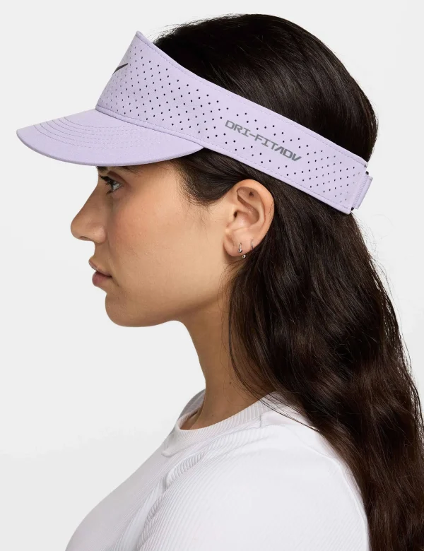Dri-FIT ADV Ace Tennis Visor - Hydrangeas/Anthracite/Black - Image 3