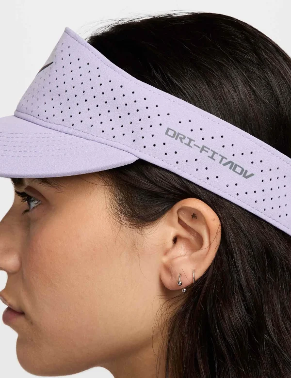 Dri-FIT ADV Ace Tennis Visor - Hydrangeas/Anthracite/Black - Image 5