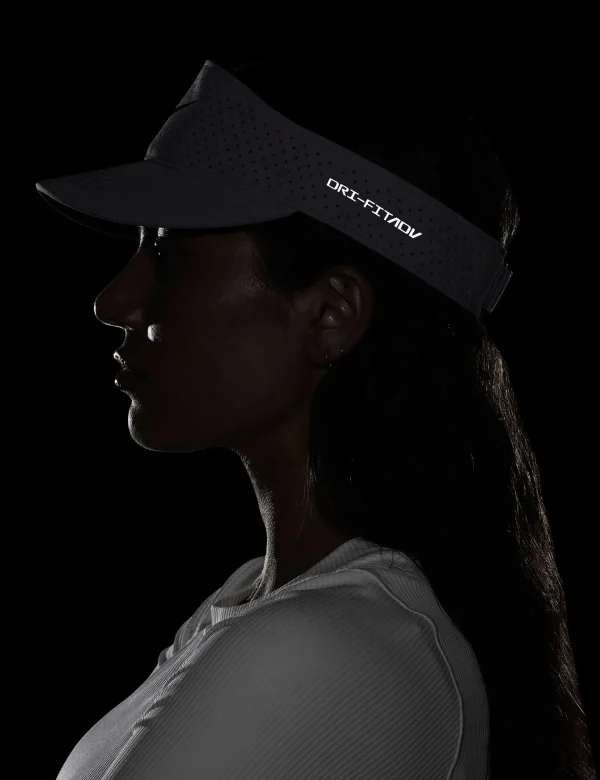 Dri-FIT ADV Ace Tennis Visor - Hydrangeas/Anthracite/Black - Image 6