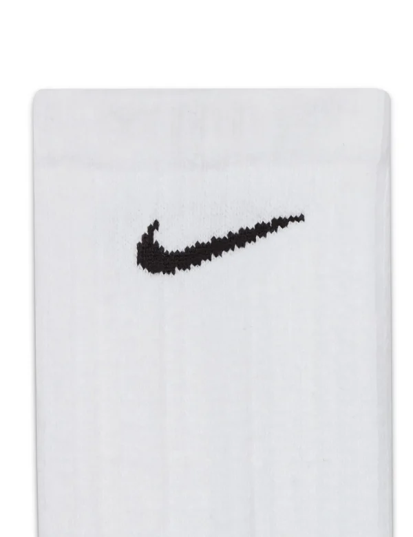 Everyday Cushioned Training Crew Socks (3 Pairs) - White/Grey/Black - Image 4