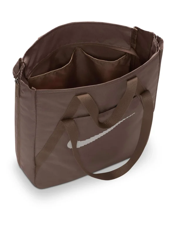 Gym Tote - Mink Brown/White - Image 2