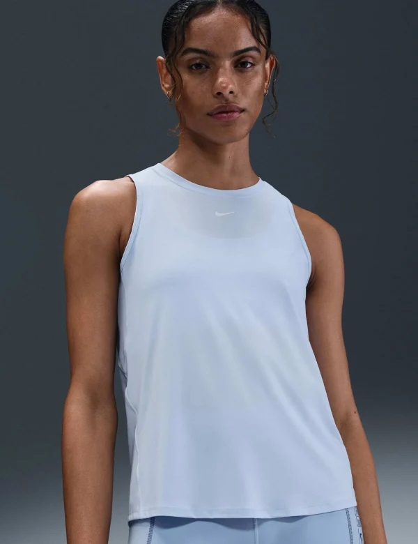 One Classic Dri-FIT Tank Top - Blue Tint/White