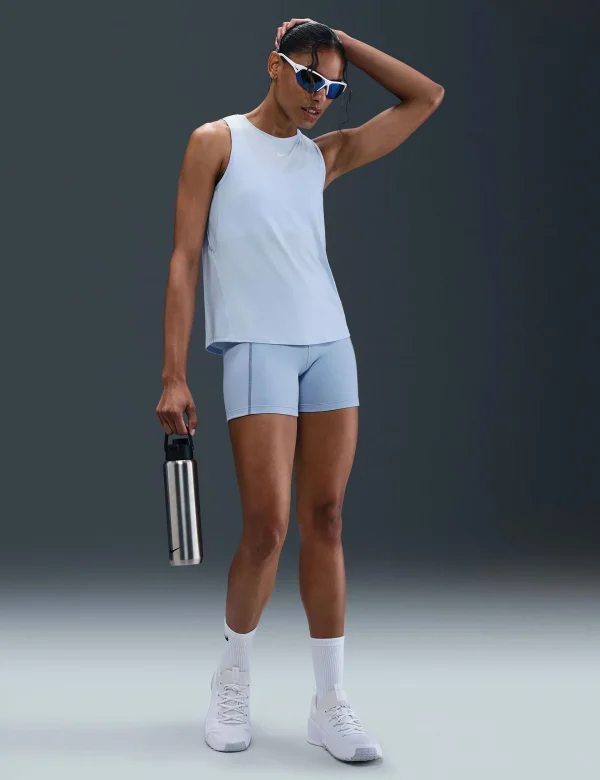 One Classic Dri-FIT Tank Top - Blue Tint/White - Image 3