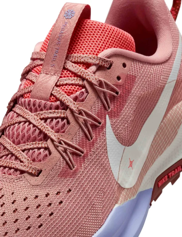 Pegasus Trail 5 Shoes - Red Stardust/Sail/Lilac Ice/Mars Stone - Image 7