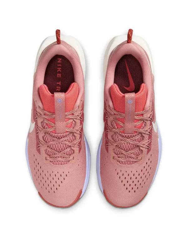 Pegasus Trail 5 Shoes - Red Stardust/Sail/Lilac Ice/Mars Stone - Image 4
