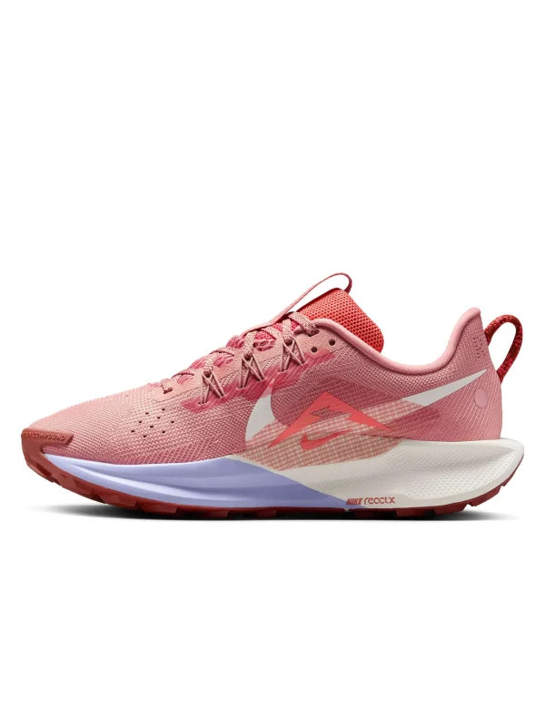 Pegasus Trail 5 Shoes - Red Stardust/Sail/Lilac Ice/Mars Stone - Image 5