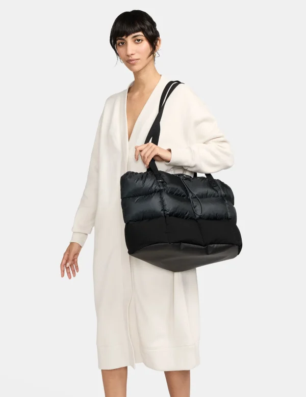Sportswear Puffle Tote Bag - Black/Anthracite/White - Image 8