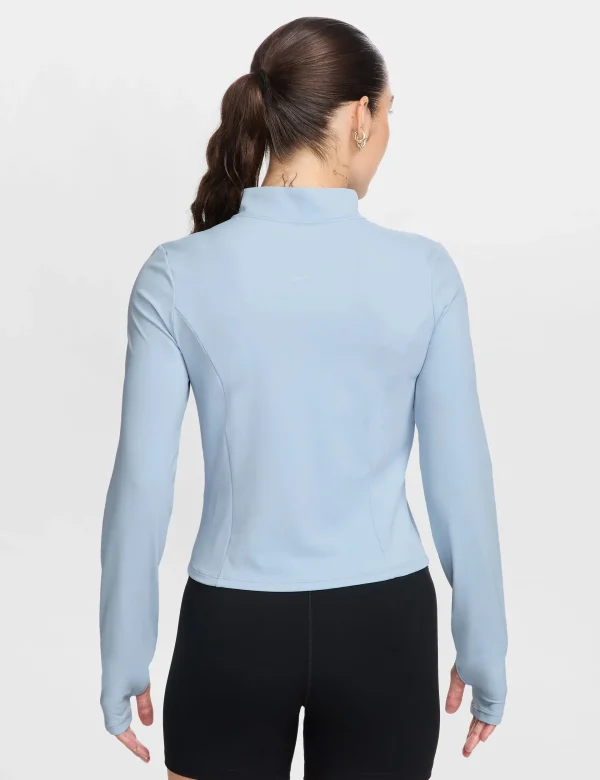 Zenvy Full-Zip Long-Sleeve Top - Light Armory Blue/Cool Grey - Image 2
