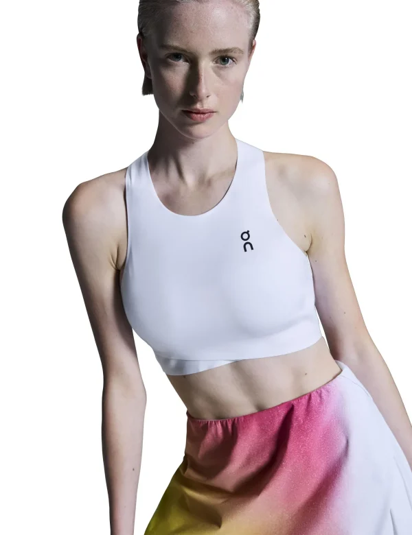 Court Crop Top - White - Image 3