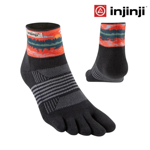 Injinji Women Artist Designed Mini-Crew Coolmax - Reflection
