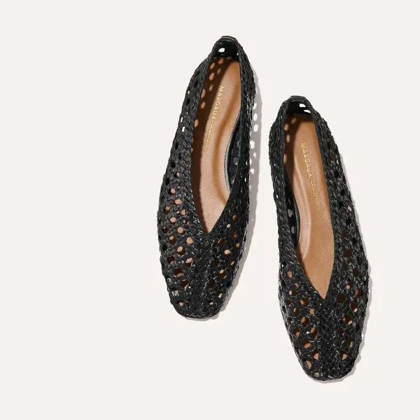 The Woven Paz - Black Leather - Image 4