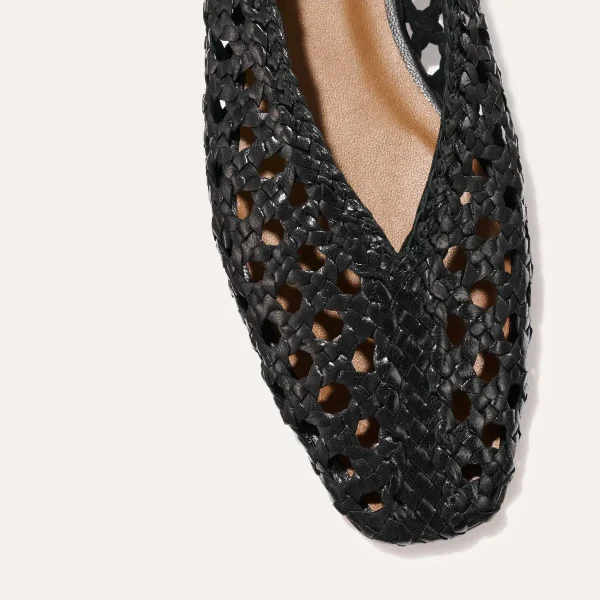 The Woven Paz - Black Leather - Image 7