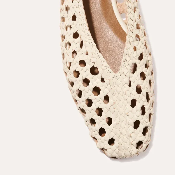 The Woven Paz - Ecru Leather - Image 7