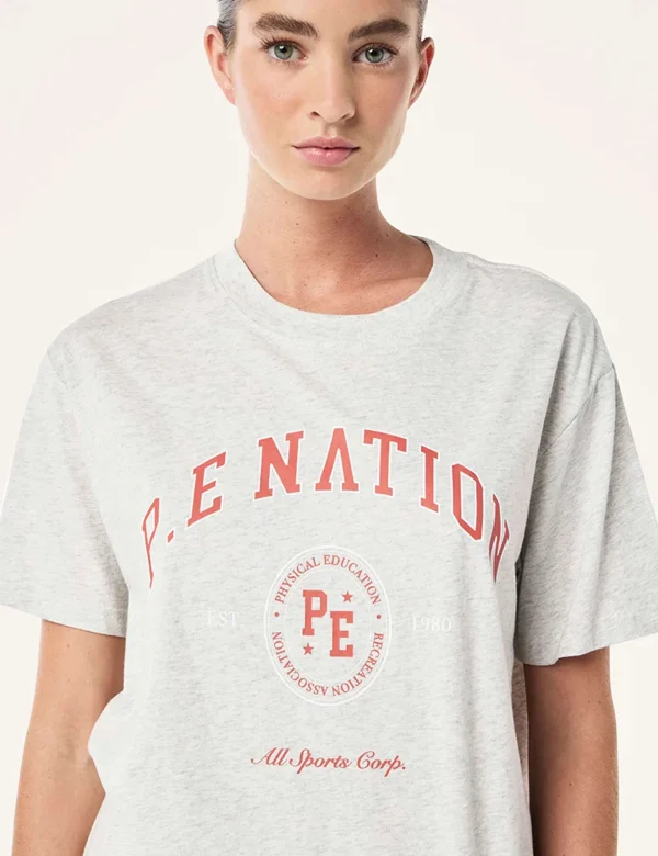Liberation Tee - Light Grey Marle - Image 2