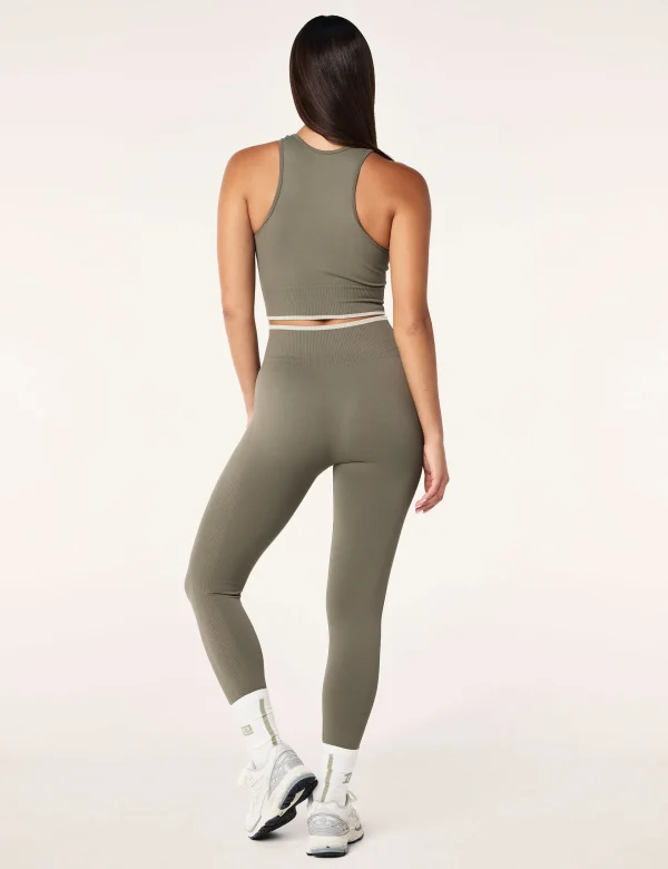 Restore Seamless Tank - Khaki - Image 4