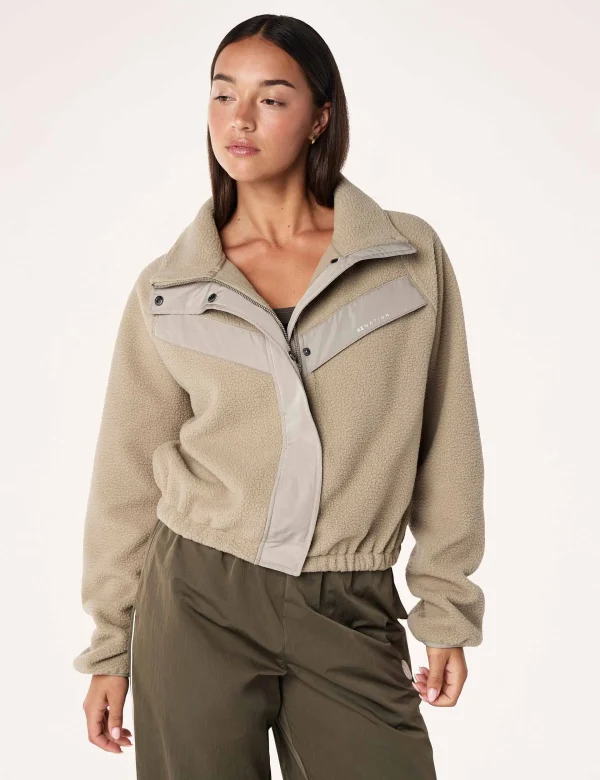 Shelter Sherpa Jacket - Oxford Tan - Image 3